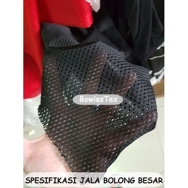 Kain Jala Mesh Jaring Bahan Jala Bolong Besar Puring Jala Furing Baju Proyek Jala Lining Kilo