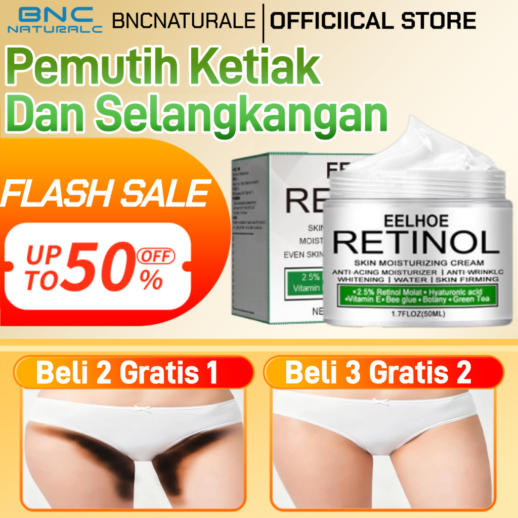 Bncnaturale Pemutih Badan Permanen Pemutih Ketiak Ampuh dan Cepat Memutihkan Ketiak Leher Paling Amp