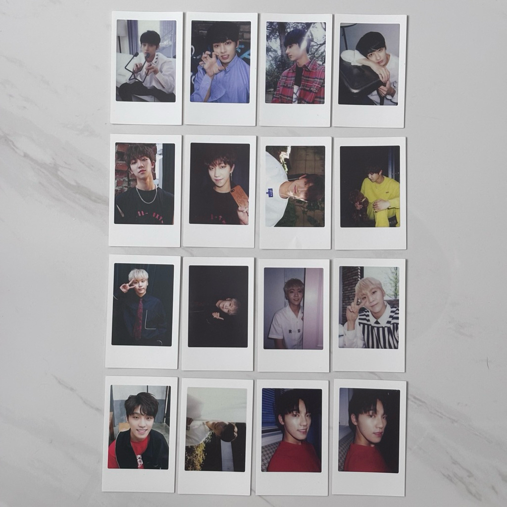 [MEMBER SET] SVT SEVENTEEN TRADING CARD PHOTOCARD SET 2017 DIAMOND EDGE CONCERT OFFICIAL MD PC JUN T