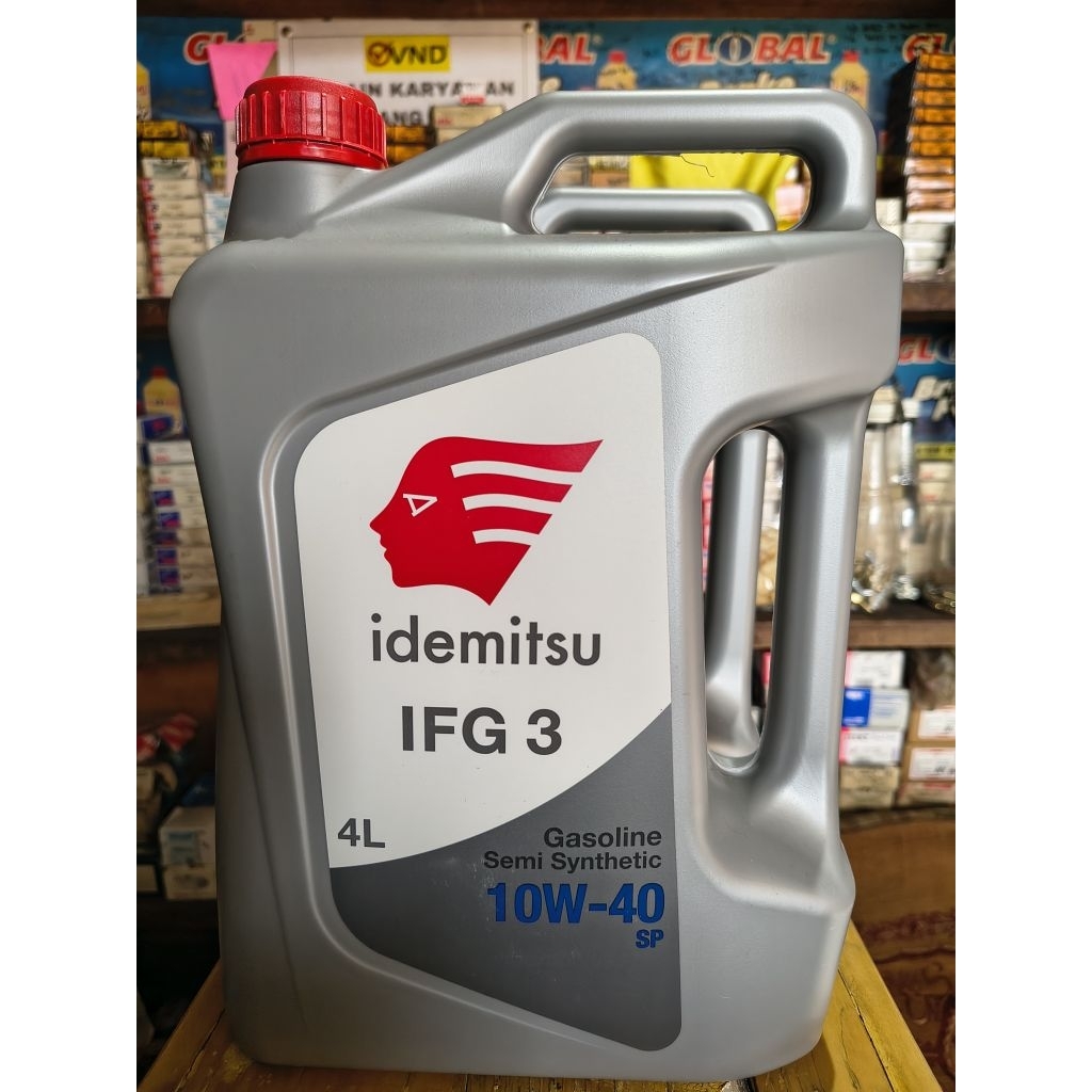 Oli Mobil Bensin Idemitsu Semi Synthetic 10W-40 Jaminan Ori Distributor