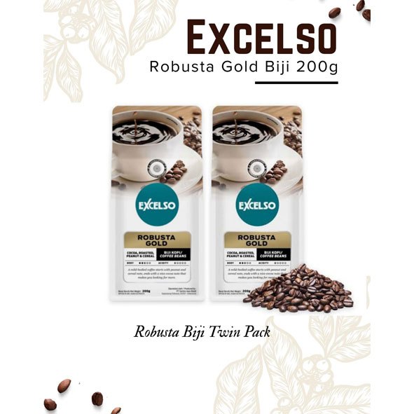 EXCELSO robusta gold kopi 200gr