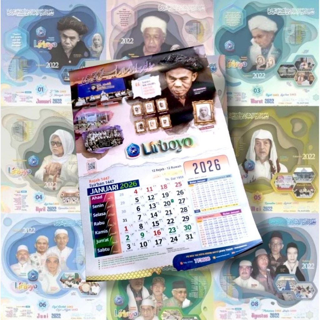 KALENDER 2026 PP LIRBOYO KEDIRI