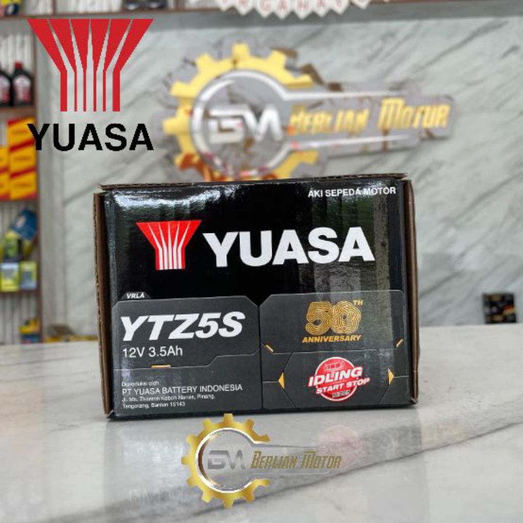AKI YUASA YTZ5S MF AKI KERING BEAT/VARIO 110/KARISMA
