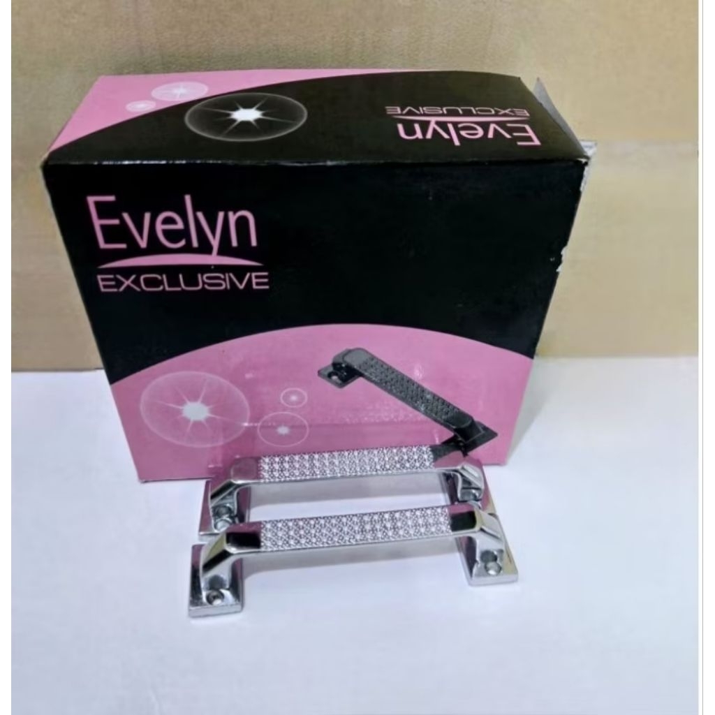 Tarikan Laci Minimalis Kotak EVELYN / Handle Laci Lemari Model Minimalis / Gagang Laci Tarikan Laci 