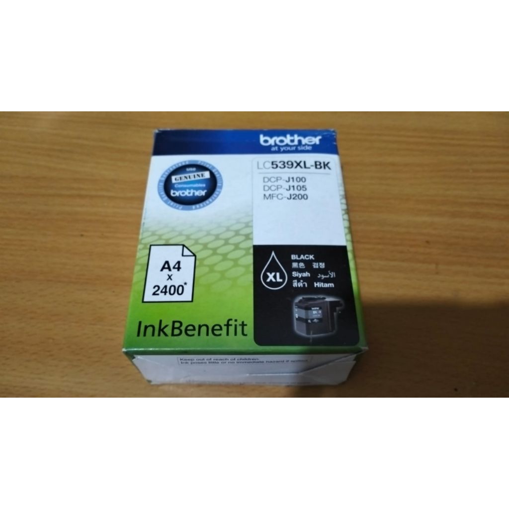TINTA BROTHER LC-539XL BK