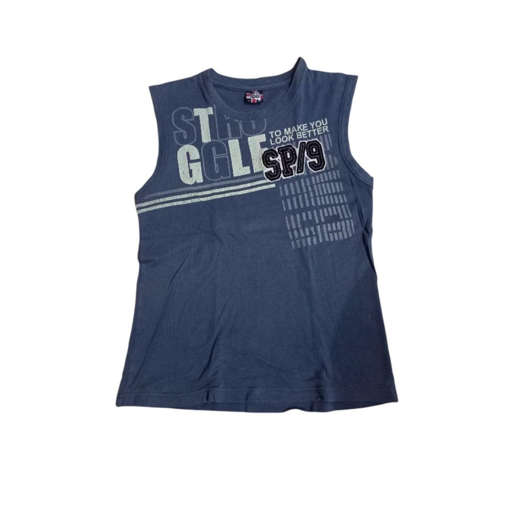 Kaos Tangan Buntung Pria size L