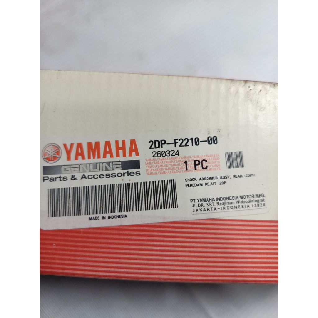 shock belakang / sok belakang NMAX YAMAHA 2DP-F2210-00 (HARGA PER 1PC)