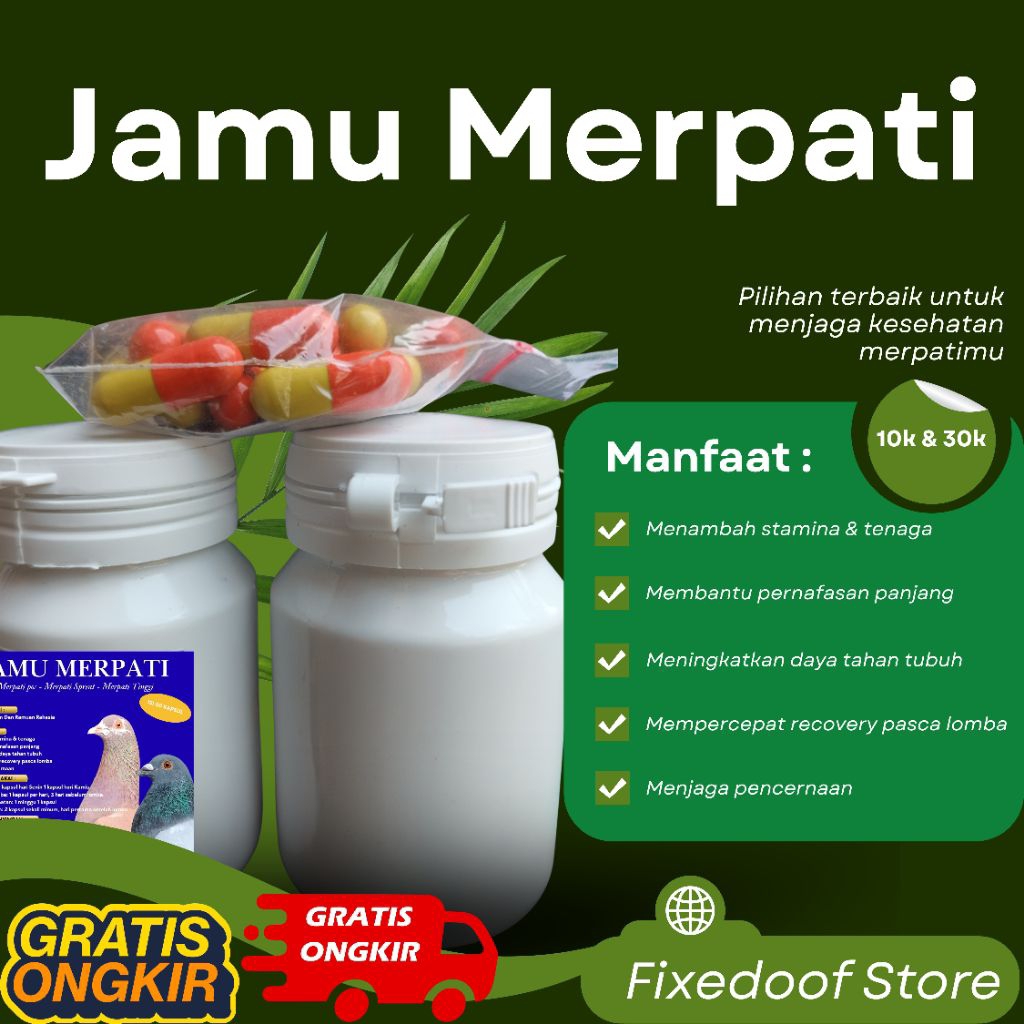 Jamu Merpati Pos, Balap, Sprint, Kolong, Tinggi | Ampuh menjaga kesehatan merpati & mengobati merpat
