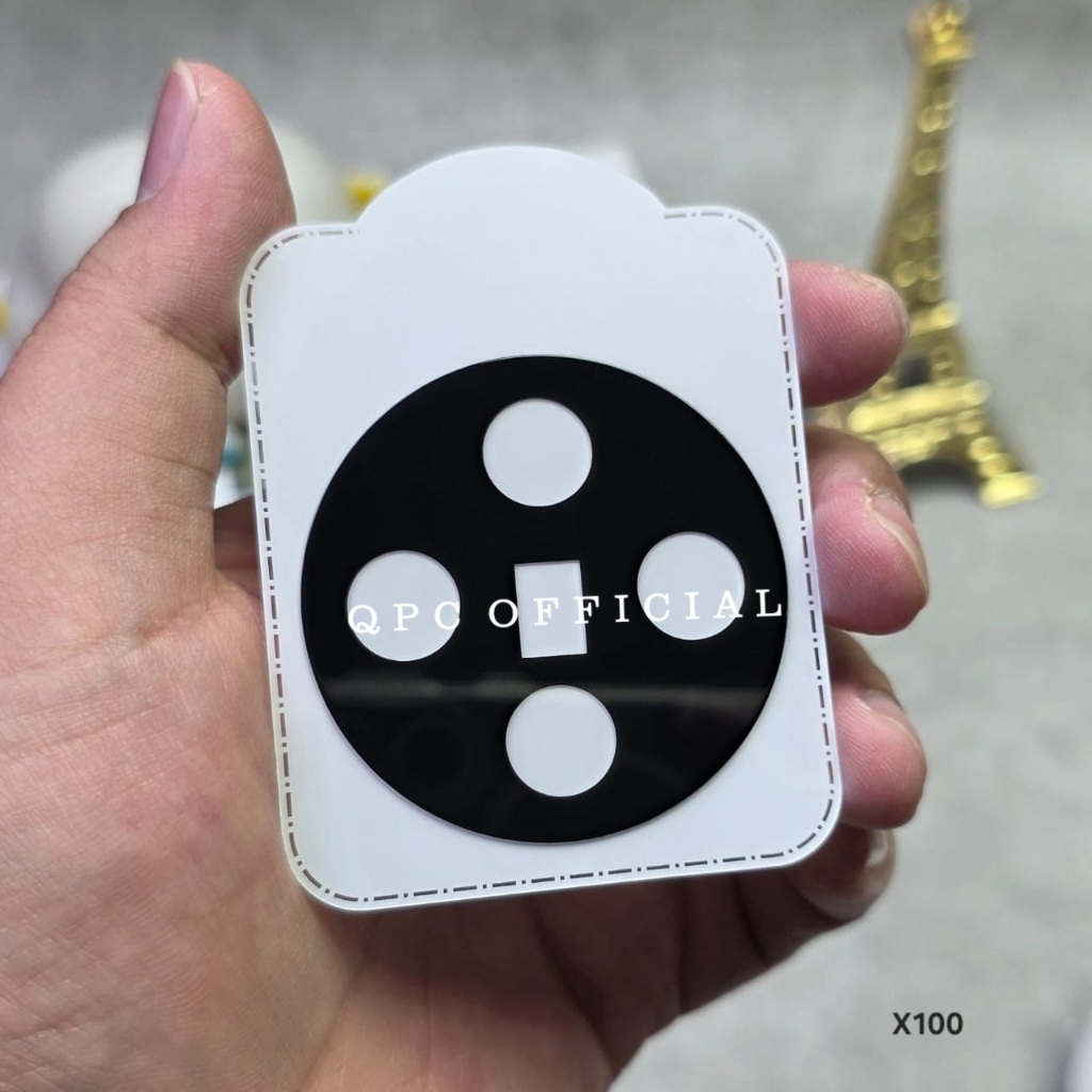 Vivo X100 Vivo X100 Pro Vivo X200 Vivo X200 Pro Pelindung Kamera / Tempered Glass Camera Frame Hitam