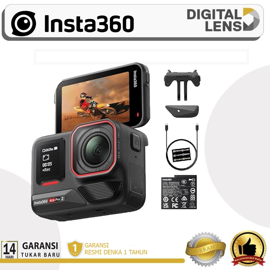 Insta360 Ace 2 Pro Action Camera Insta 360 Garansi Resmi Action Cam 36 Garansi Resmi