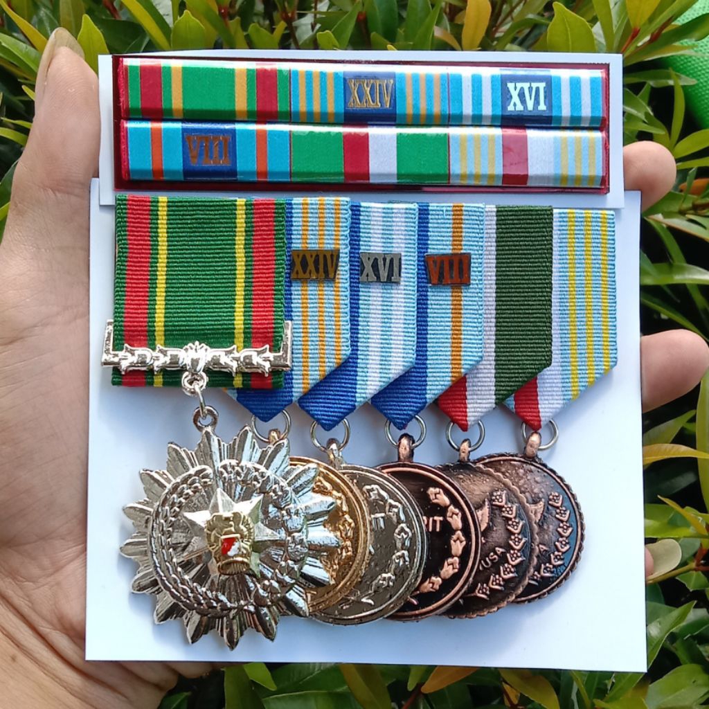 [Aksesoris Original, Premium Watch] PDH dan PDU Medali TANDA JASA, Pakaian Dinas Harian / Upacara, P