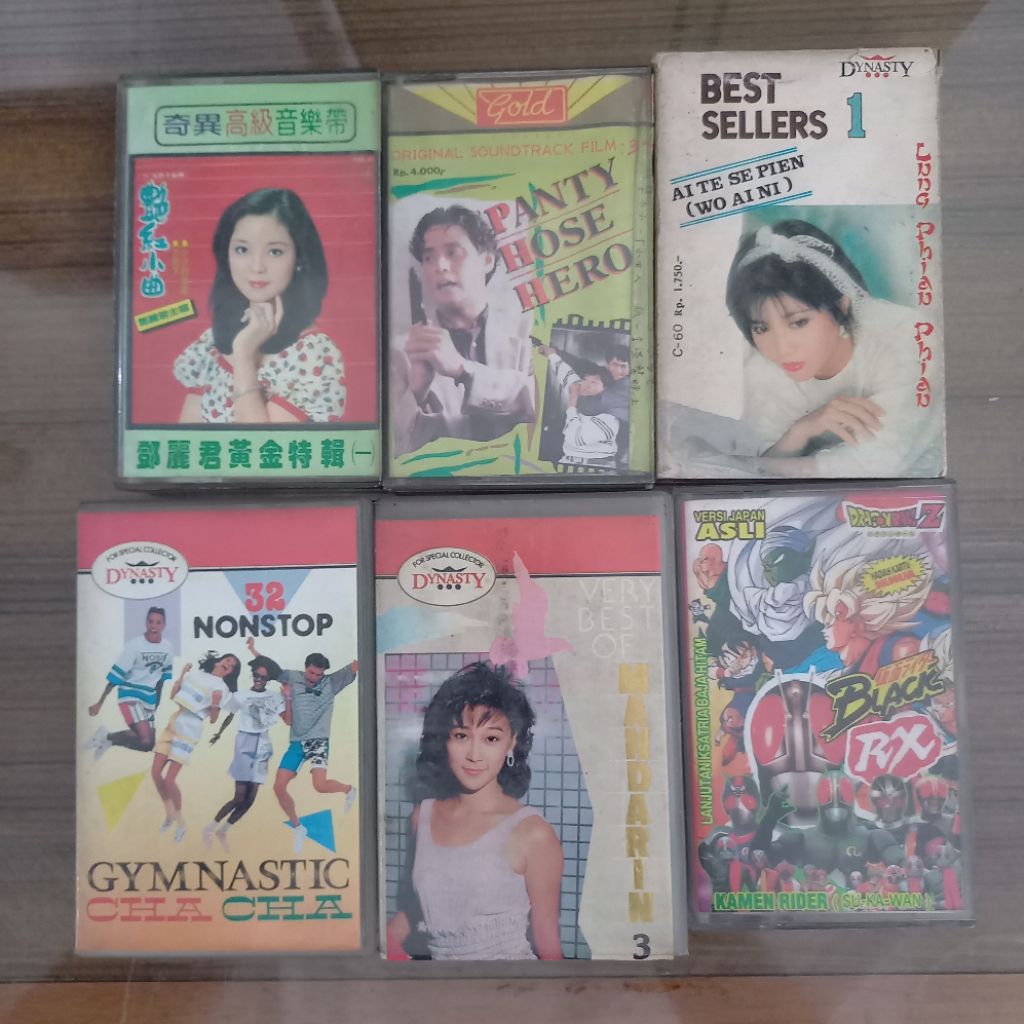 Kaset Pita Koleksi Lagu Asia / Cassette Tape Kumpulan Lagu Asia / Lagu Oroginal Japan Kamen Rider Bl