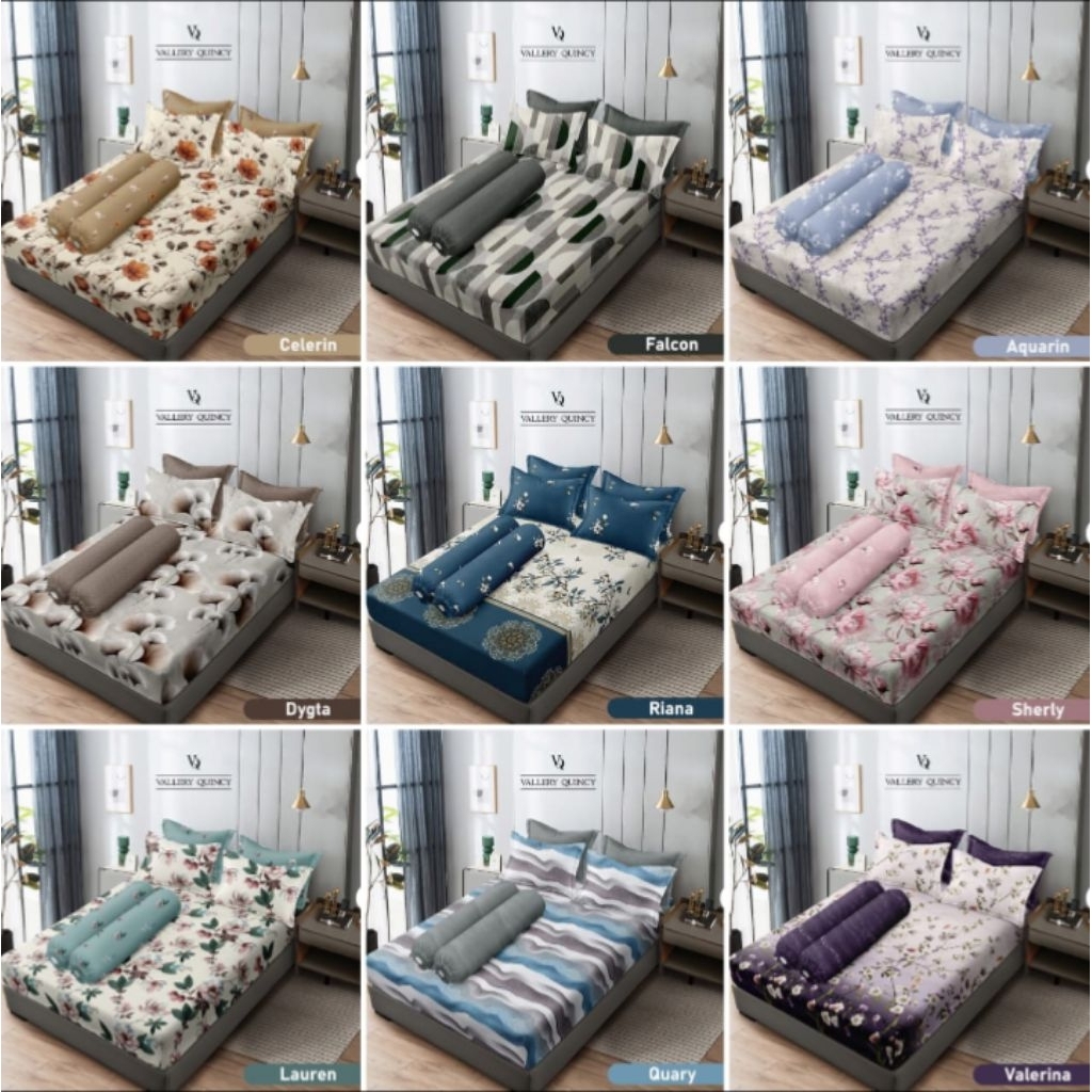 VALLERY QUINCY SPREI 180X200 TINGGI 30 / SPREI VALLERY QUINCY 180