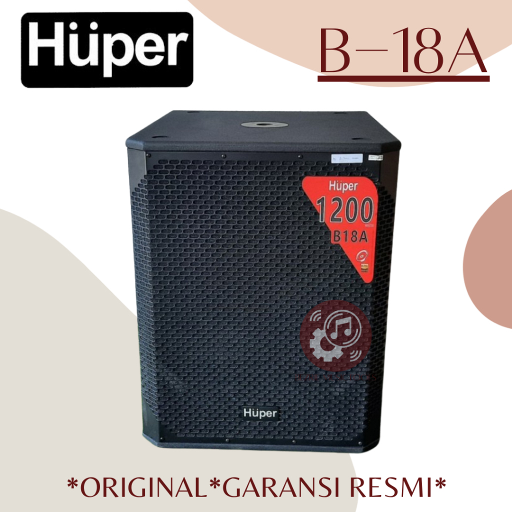 Huper B18A 18-inch Subwoofer Aktif Huper B-18A Original