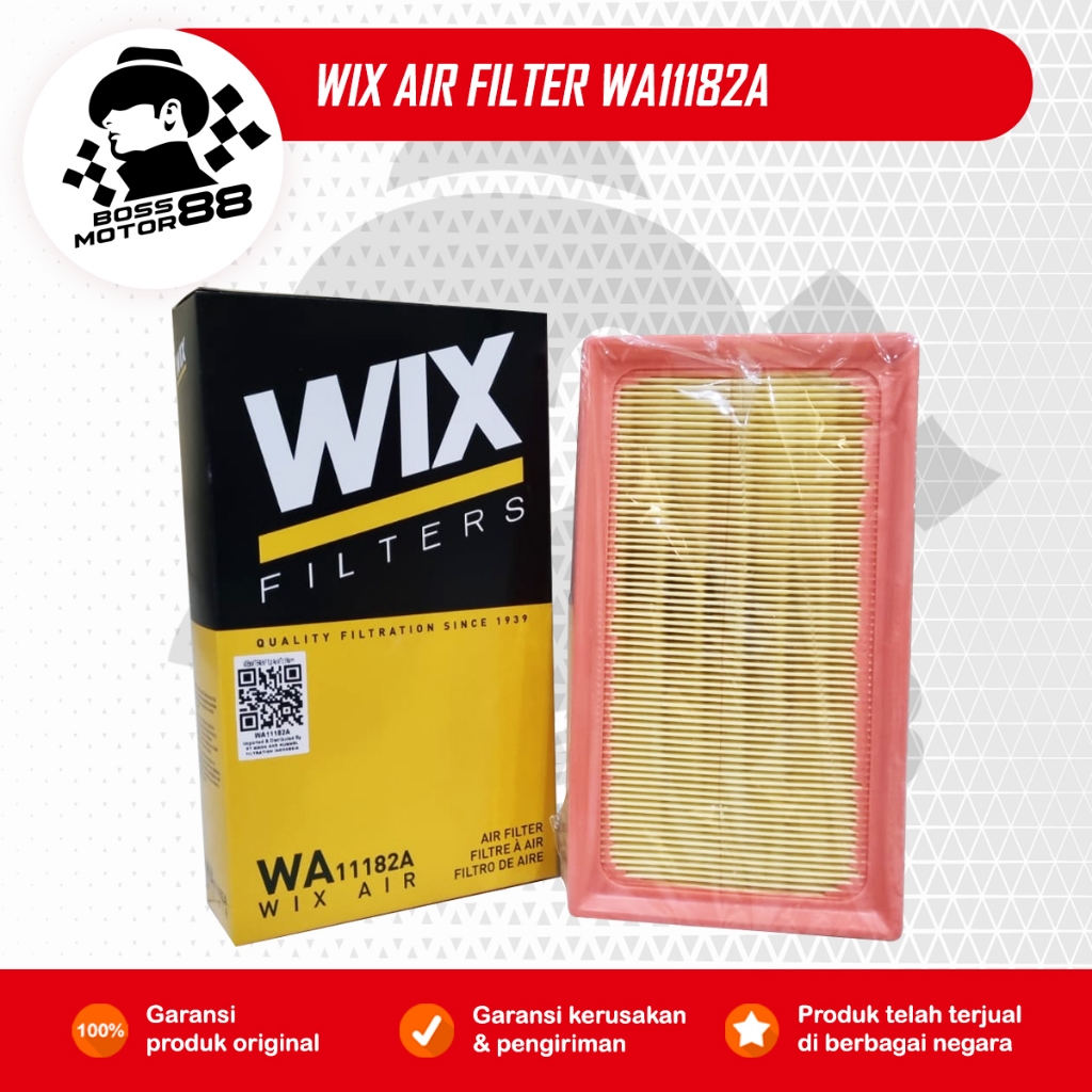 WIX Air Filter Saringan Udara Mobil AYLA SIGRA CALYA AGYA WA11182A Original