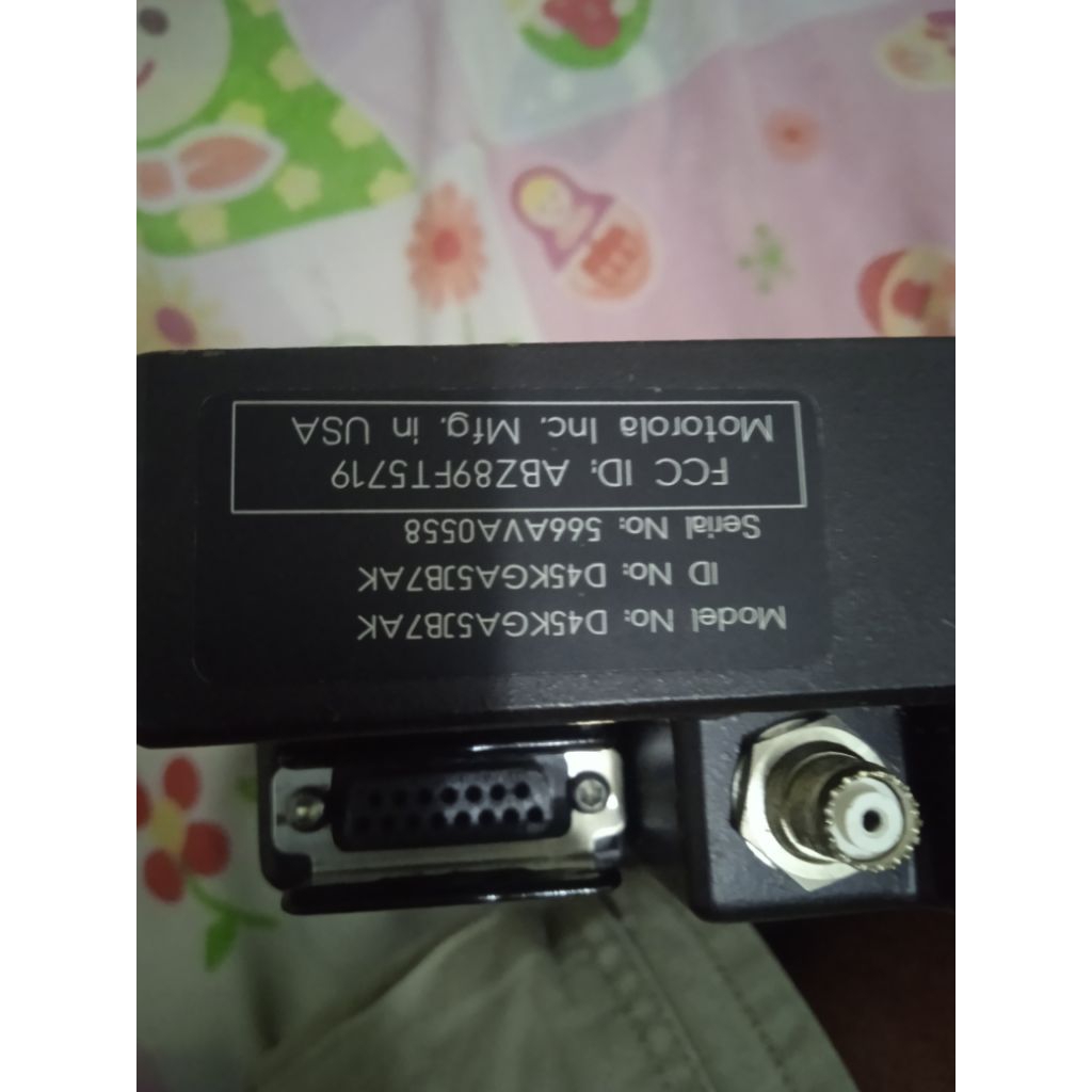 radio Motorola Made in usa