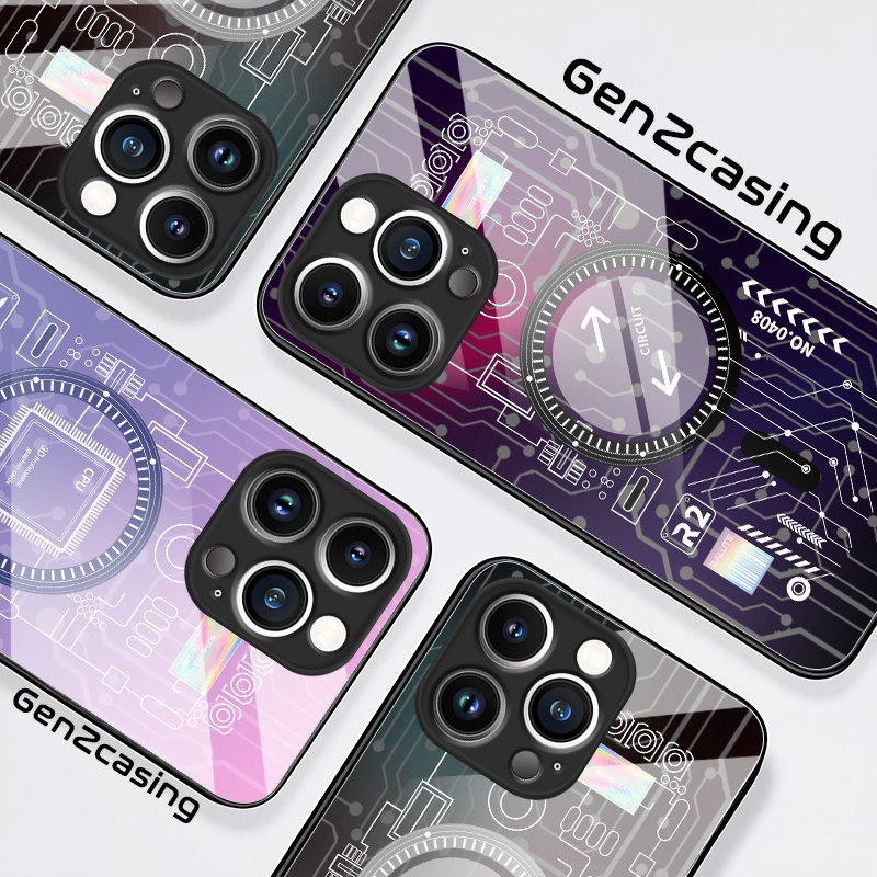 Softcase Glass Kaca Redmi A1 9 Prime 8A 7 6 5 Plus 4G 12C 10X 10A Redmi K40 K40Pro K50 Gaming - Case