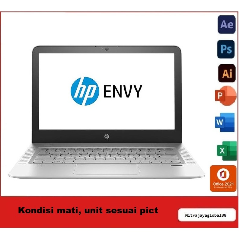 Laptop Hp Envy Core i5 Gen 10 Kondisi Mati