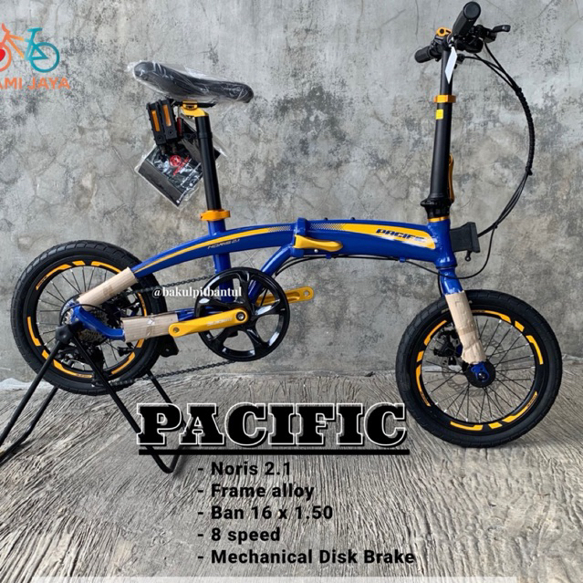 Sepeda Lipat ring 16 Pacific noris 2.1 | Sepeda lipat Pacific Noris 2.1 ukuran 20 inch
