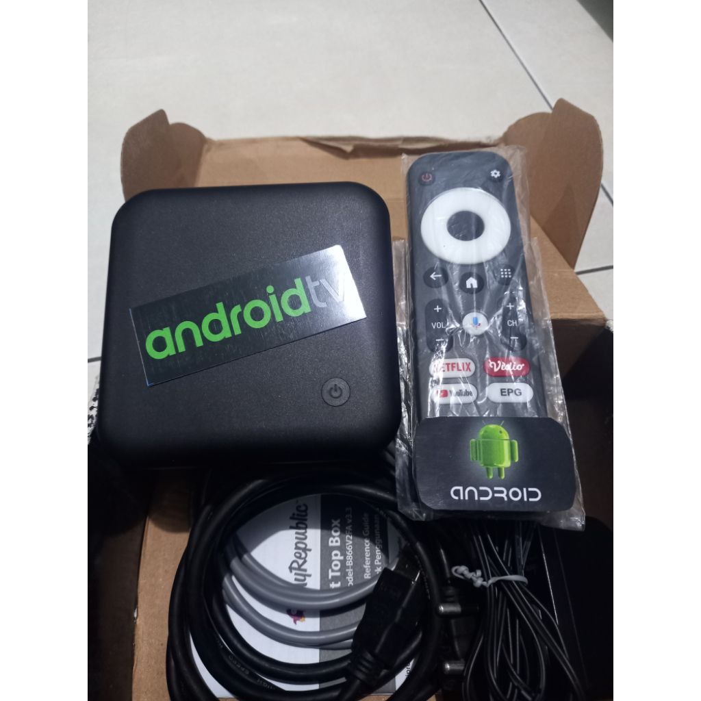 stb android tv box B866v2fa android 14 ram 4/32 jos tinggal nonton