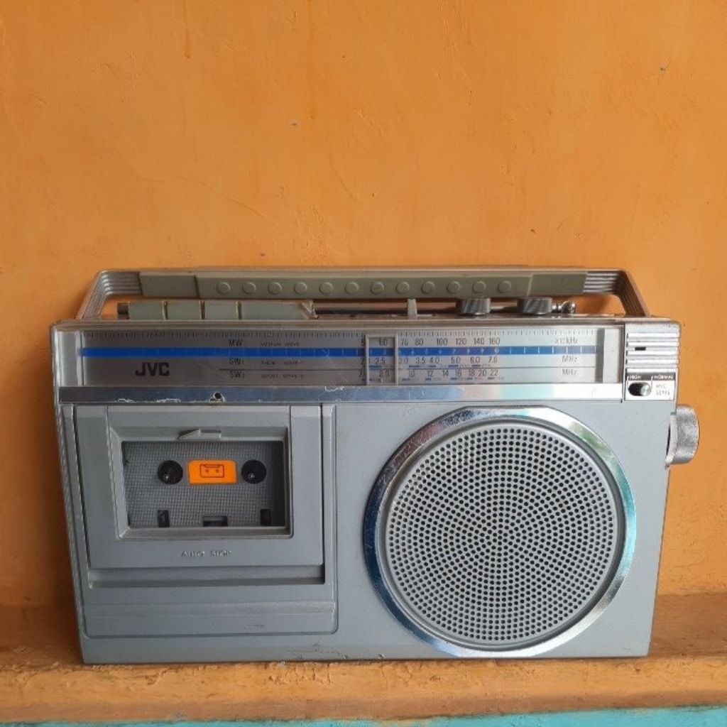 RADIO TAPE JADUL JVC VINTAGE PAJANGAN