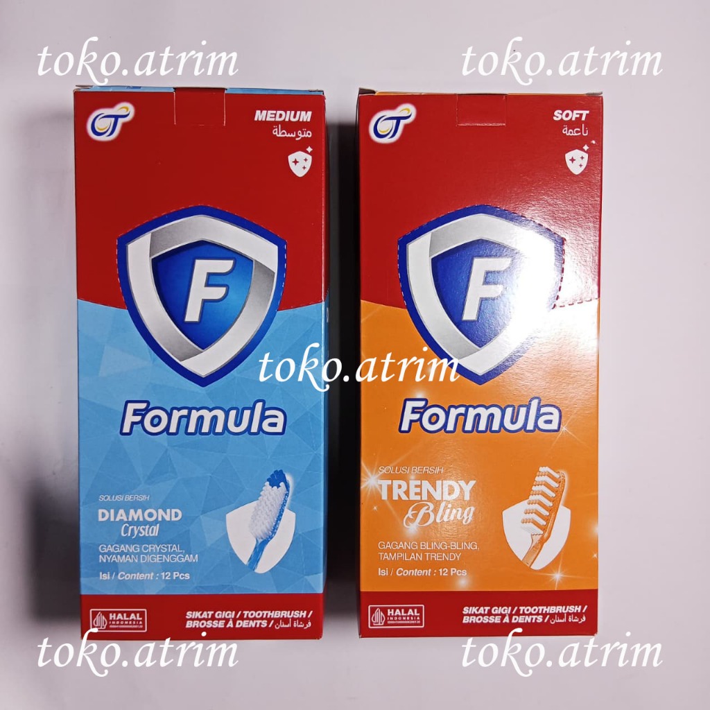 ( 1 Lusin ) Sikat Gigi Formula