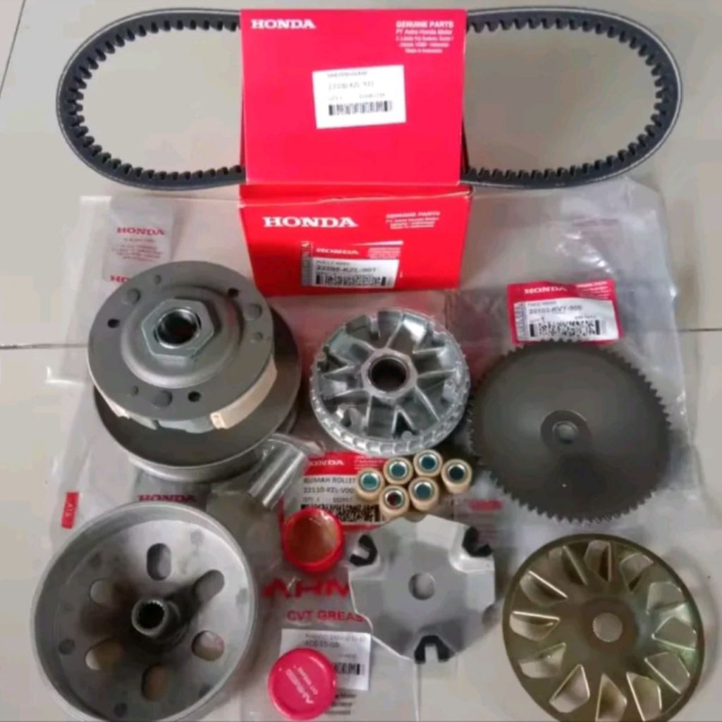 FULL SET PAKET CVT KIRIAN BEAT FI/SCOOPY FI/SPACY FI/VARIO 110 FI