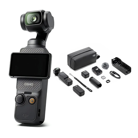 DJI Osmo Pocket 3 Creator Edition Action Camera - DJI Osmo Pocket 3 Creator Combo GARANSI RESMI
