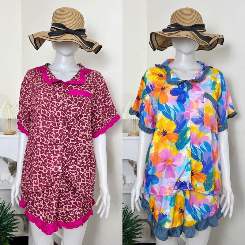 [New Product] Queen One Set Wanita Rayon Premium LD 115&120 cm Mix Motif & Polos Twill Setelan Celan
