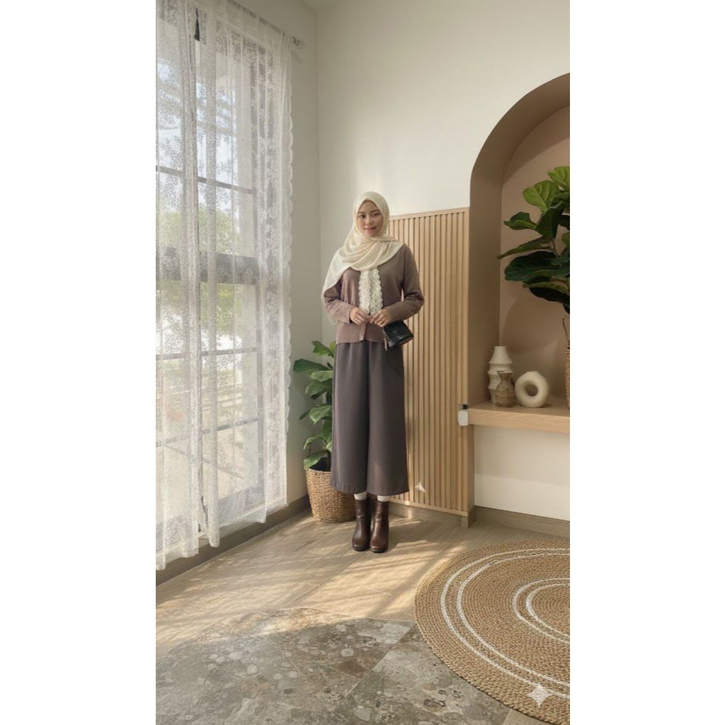 Fhanza Project - GALA LACE KNITTED Korean Look Knit