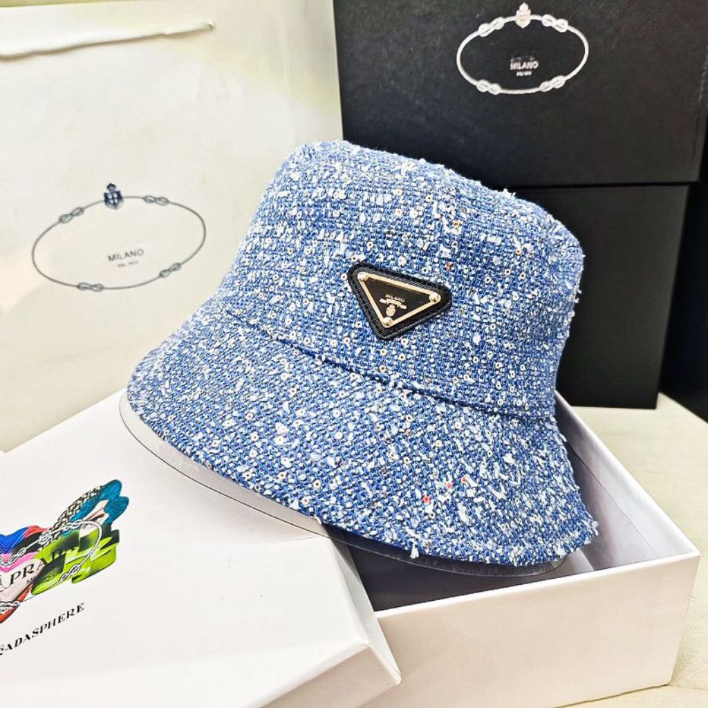 Topi Bucket PRD Blink Fashion Luar Negeri Wanita Import Premium