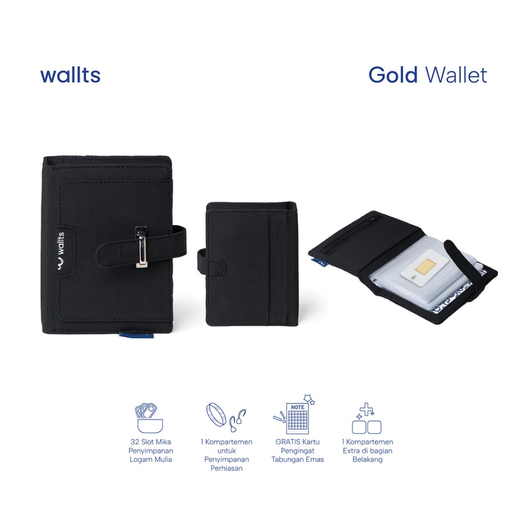 JILL Wallts x Lotus Archi - Dompet Emas Logam Mulia