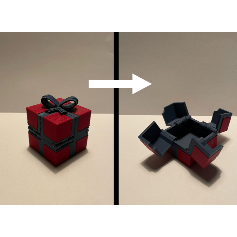 Satisfying Opening Gift Box Christmas Edition – Kotak Kado Unik Surprise Box Natal, Hadiah Unik, Kad