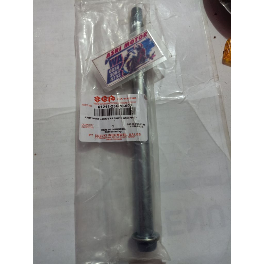 Baut as swing arm pivot suzuki satria fu original sgp