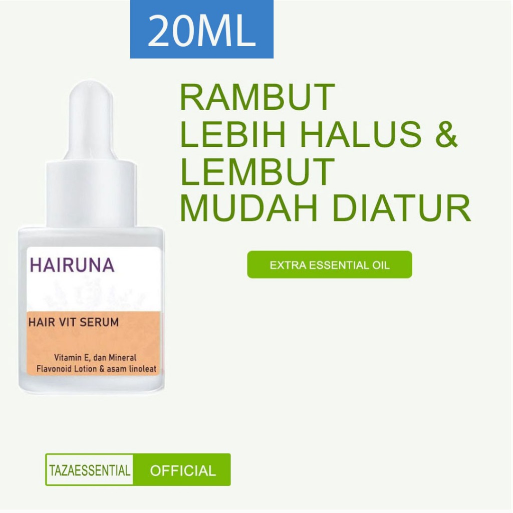 Serum rambut kering dan mengembang Vitamin Rambut Kering Hair Serum Rambut Kering Hairuna