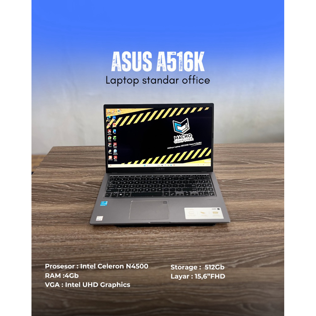 Asus A516K Intel Celeron N4500