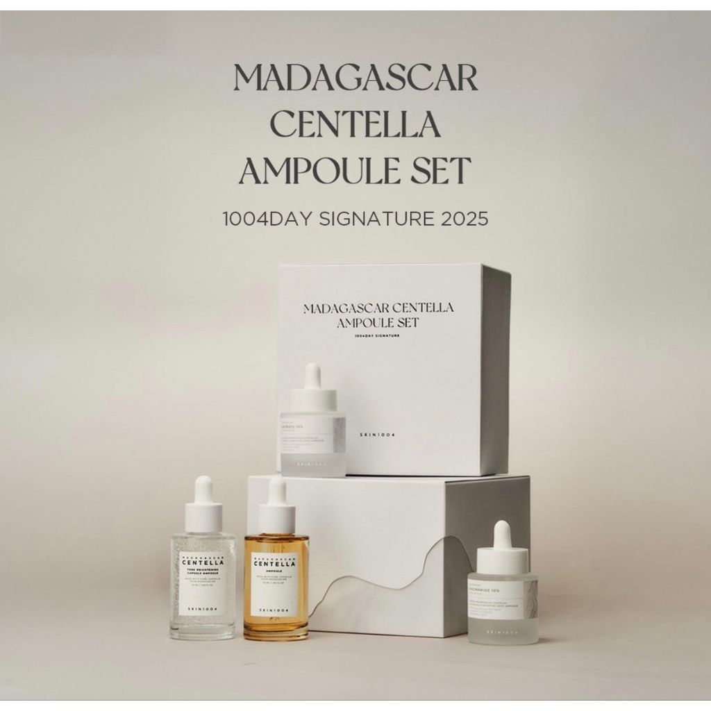 SKIN1004 Madagascar Centella Ampoule Set - 1004DAY SIGNATURE (2025)