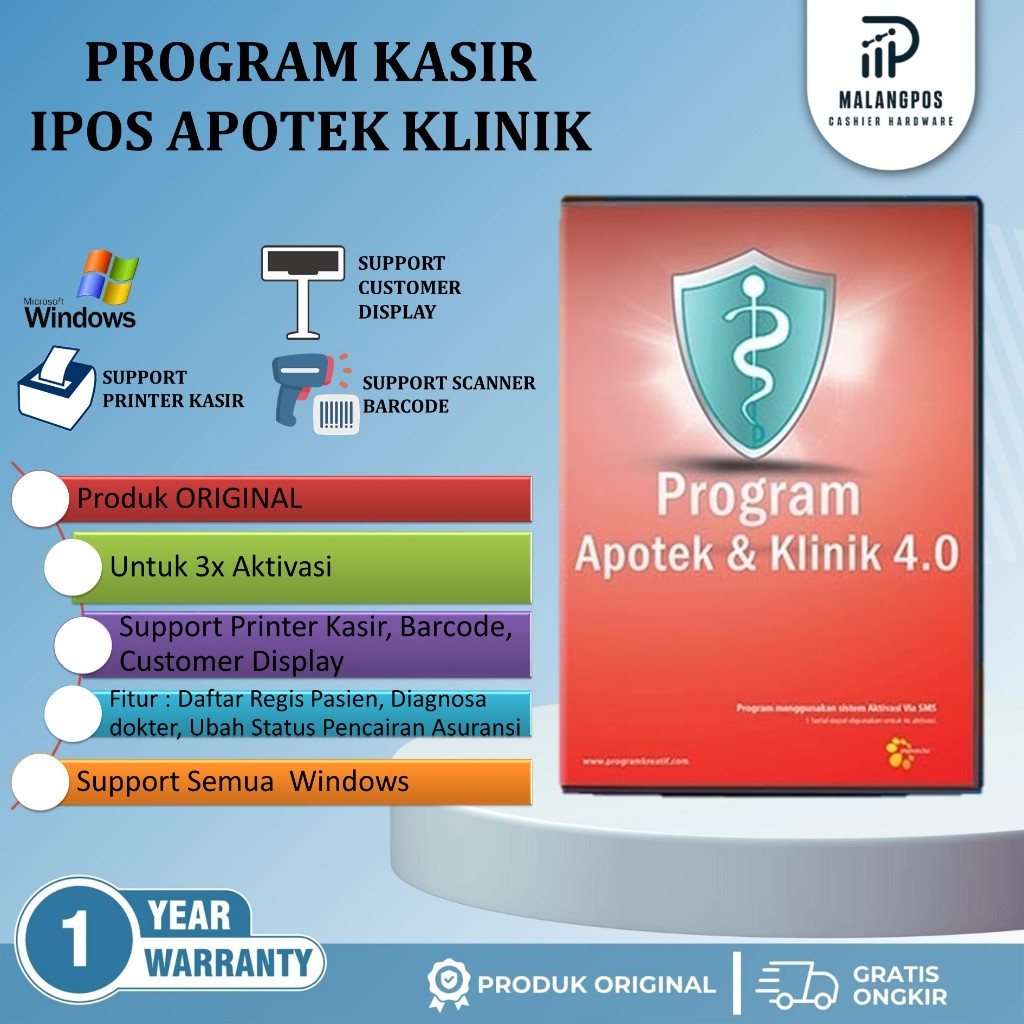 Aplikasi Kasir Apotek Klinik Software Ipos Apotik 4.0 Inspirasi Biz