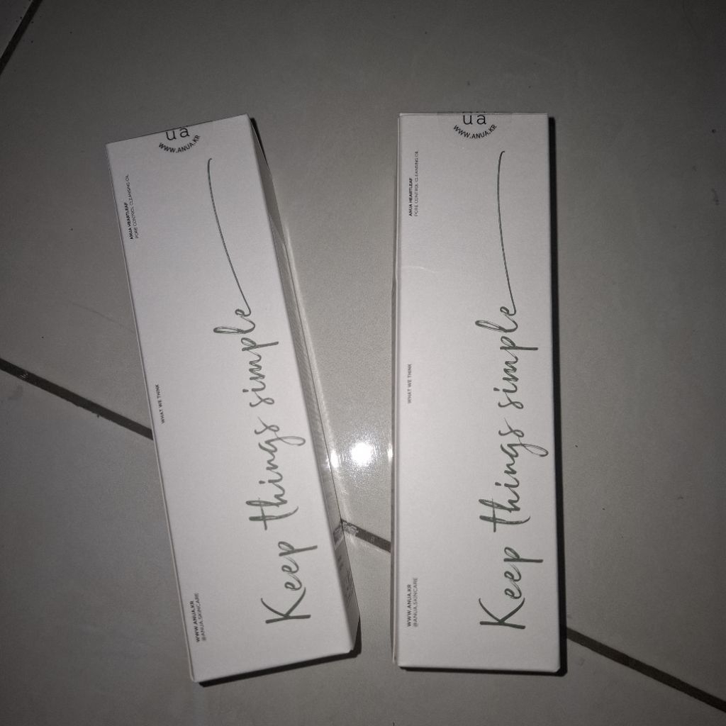 [PRELOVED] Anua Cleansing Oil 200ml