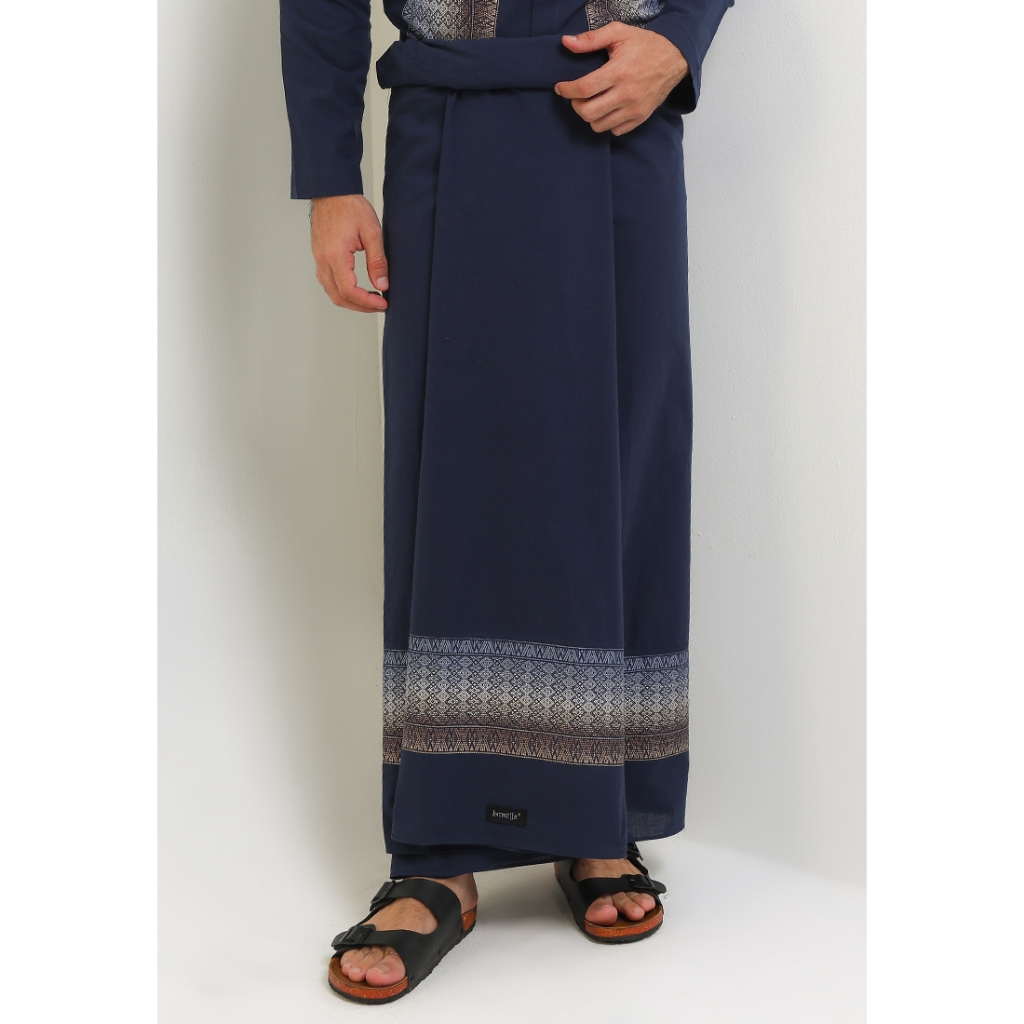 (Intresse x Sandiaga Uno Collection) Intresse Natuna Navy Saroong