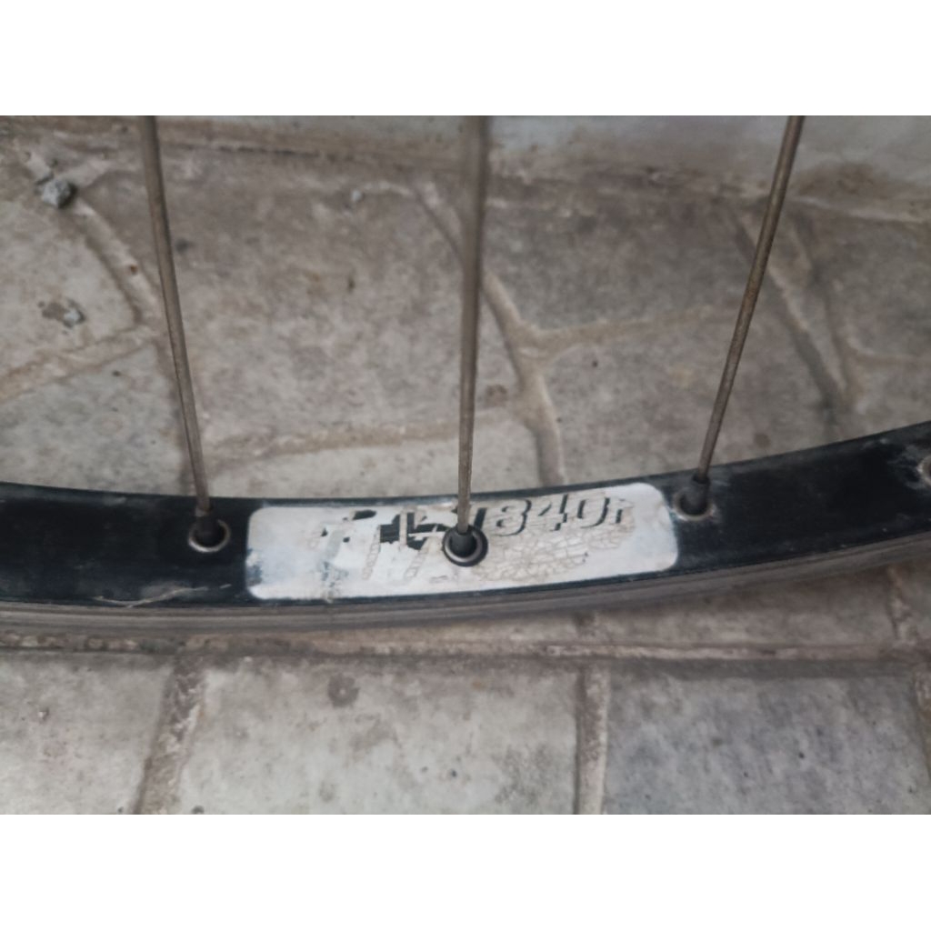 Wheelset Araya TM 840 F