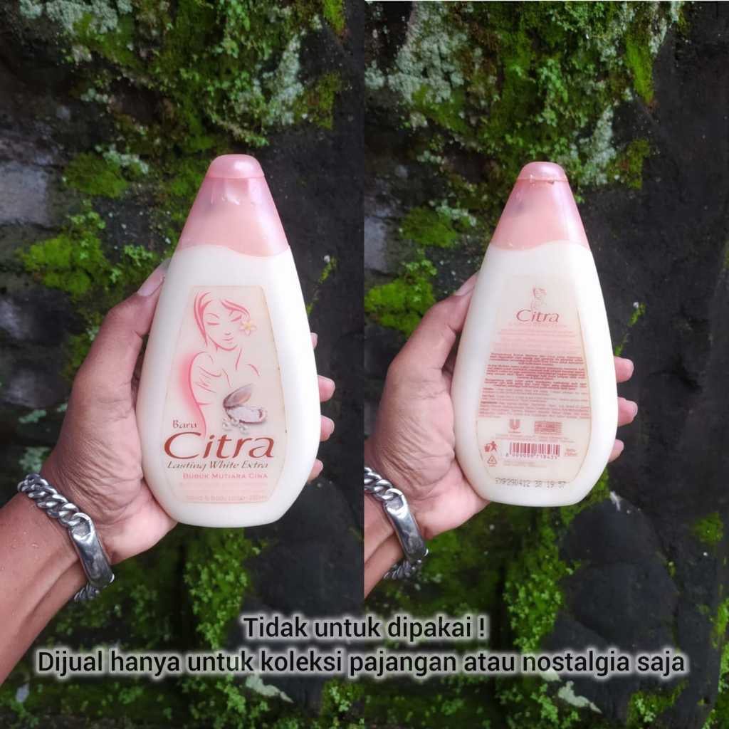 [ TIDAK UNTUK DIPAKAI ] EXP290412 KOLEKSI PRODUK JADUL CITRA 250ML HANYA UNTUK PAJANGAN SAJA