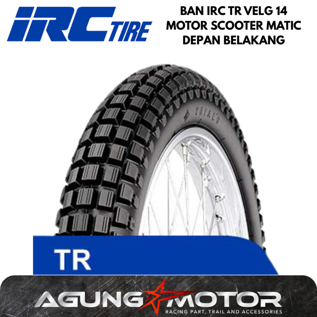 Ban IRC TR Velg 14 Motor Scooter Matic mio beat vario