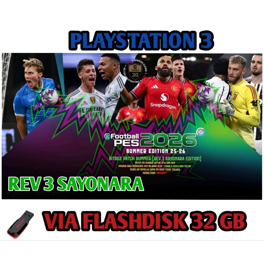 Game Bola PS3 PES BITBOX PATCH