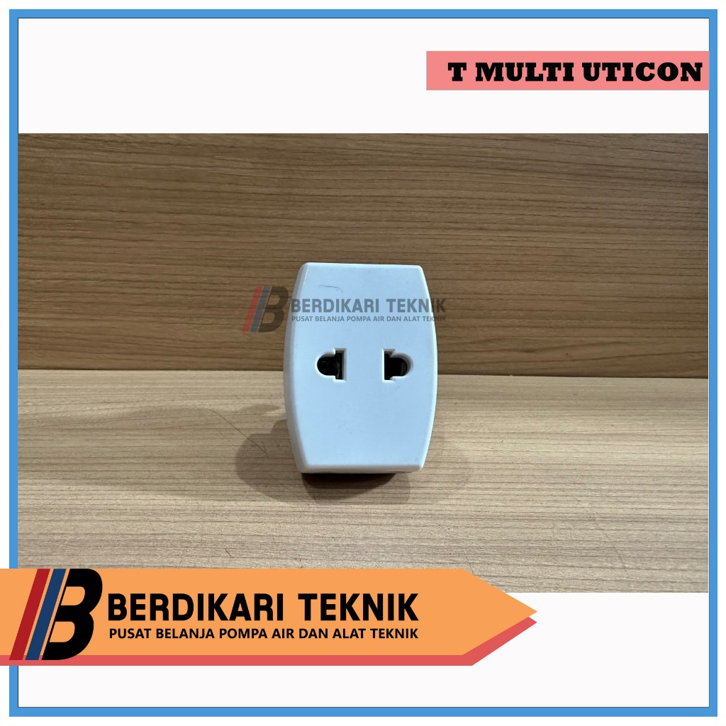 JUAL MURAH CUCI GUDANG SALE OBRAL T Multi Uticon 3 Lubang SC-3N SC 3 N SC 3N SC3N 16A 250V