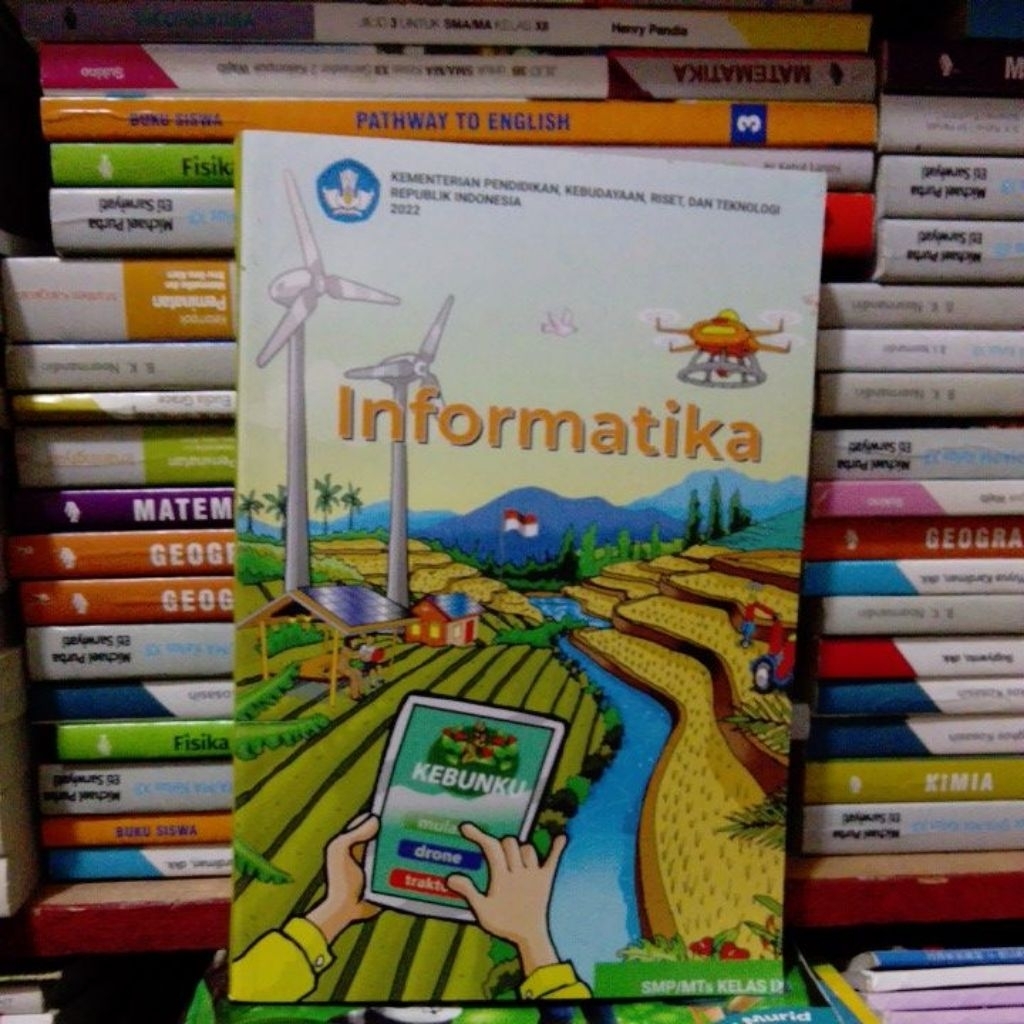original bekas buku SMP informatika kelas Xl