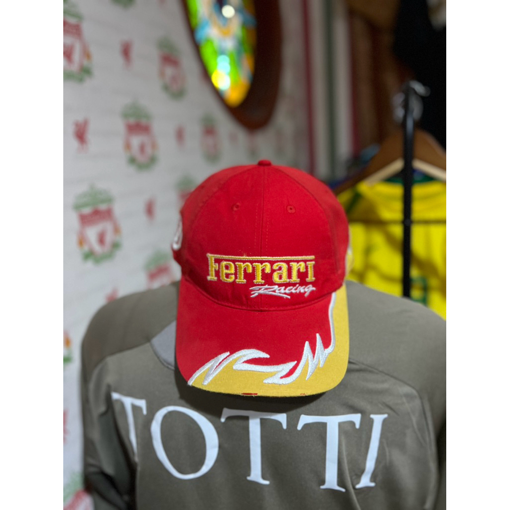 Topi Ferrari Racing Flame