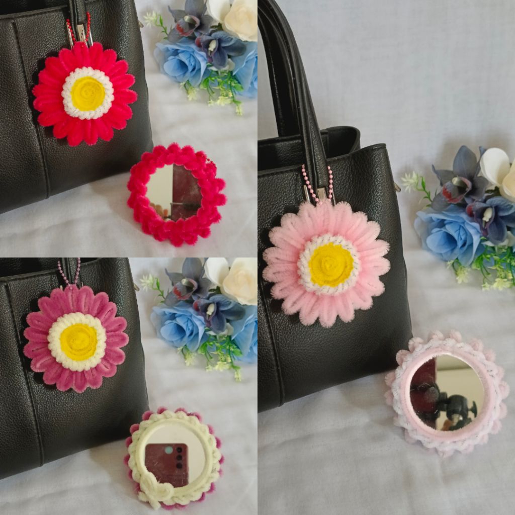 keychain kaca/gantungan kaca kawat bulu/gantungan kaca/ganci