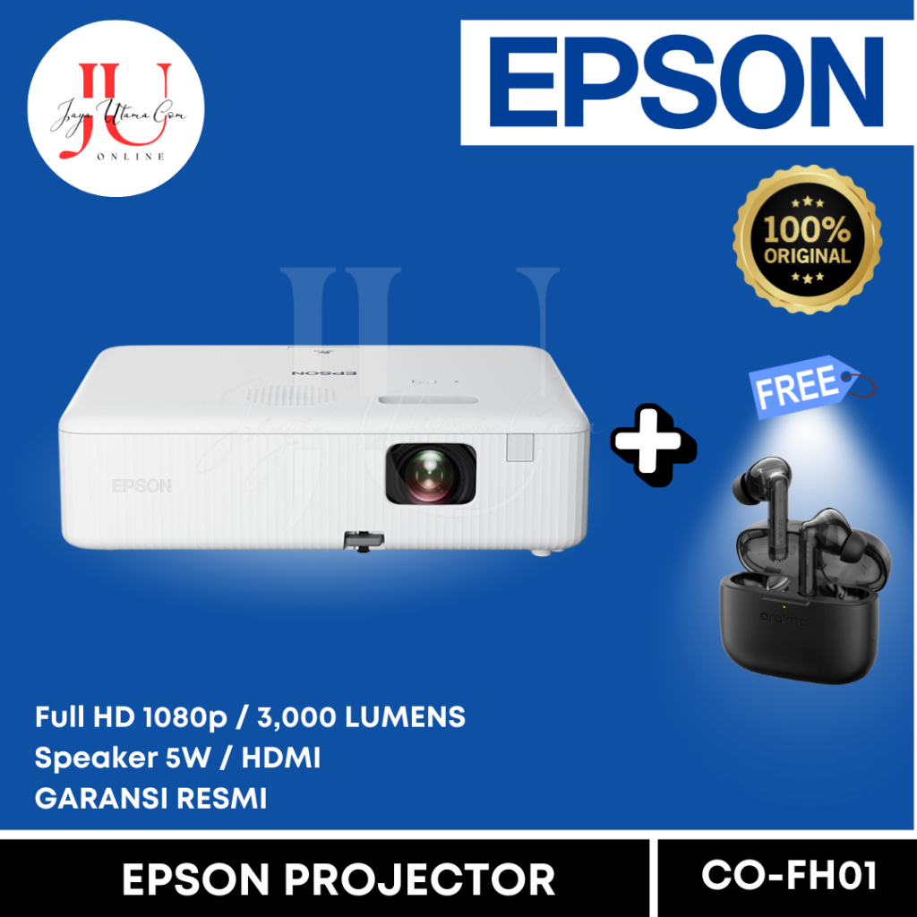 Proyektor CO-FH01 Epson Full HD 3LCD Original 3000 Lumens
