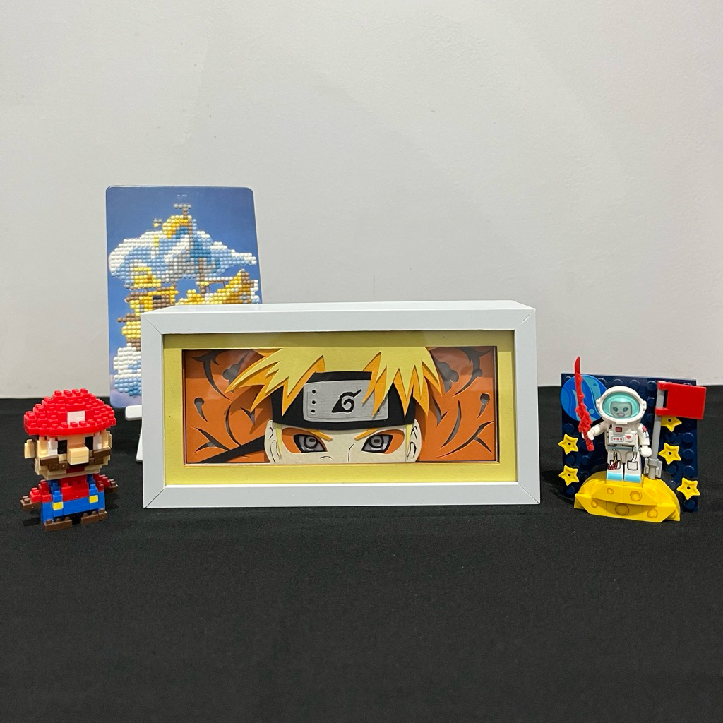 BOXANA - Lightbox Karakter Anime 3D Naruto Shippuden Dekorasi & Lampu Tidur - Lampu Tidur Dekorasi K